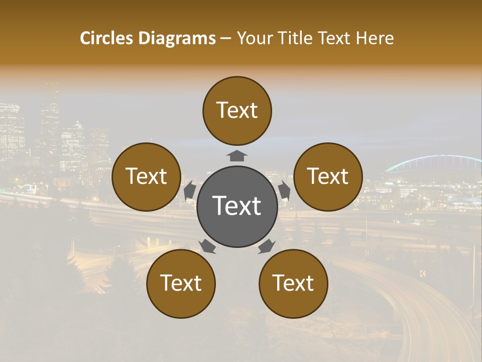 Skyline Sky Hour PowerPoint Template