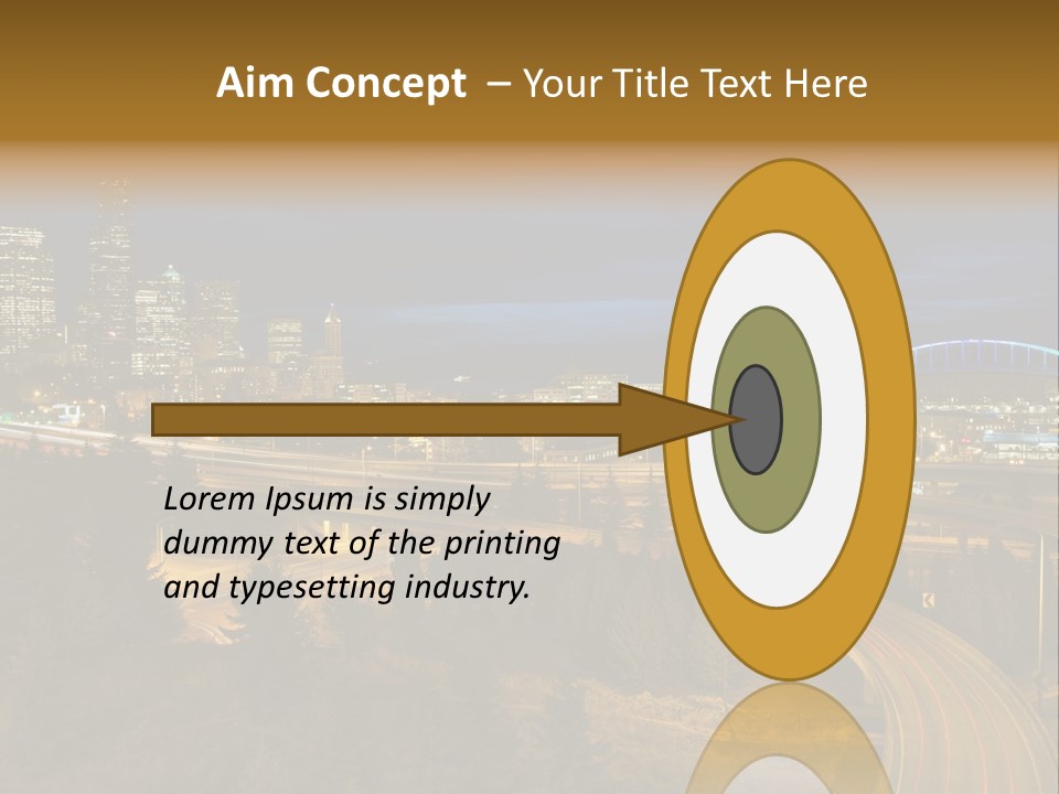 Skyline Sky Hour PowerPoint Template