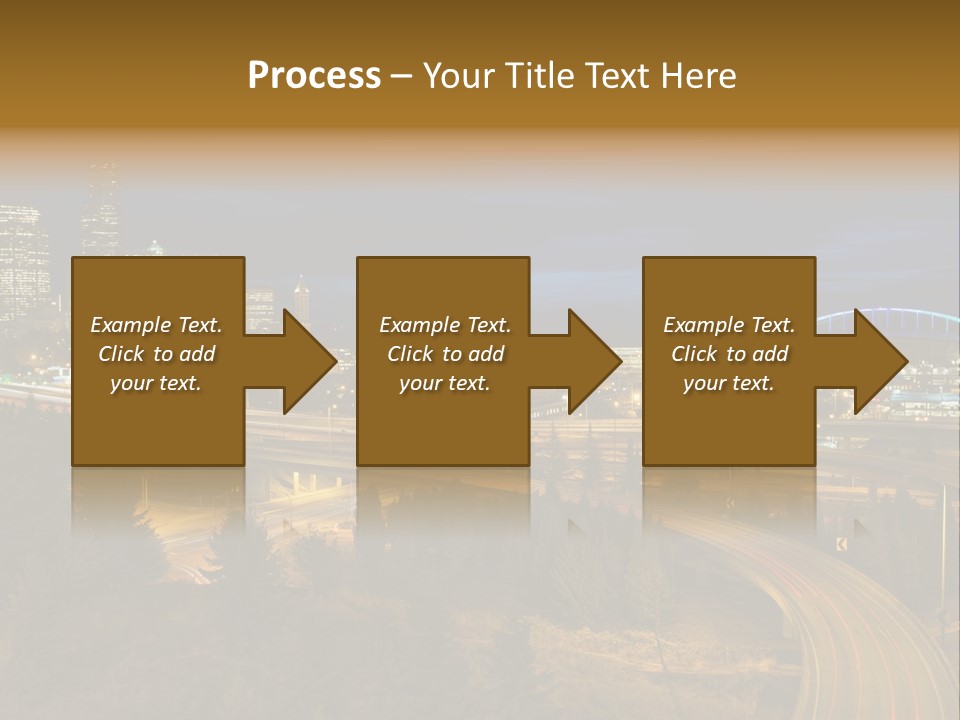 Skyline Sky Hour PowerPoint Template