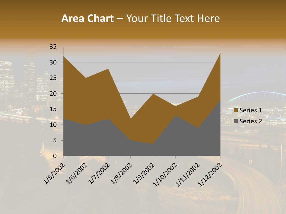 Skyline Sky Hour PowerPoint Template