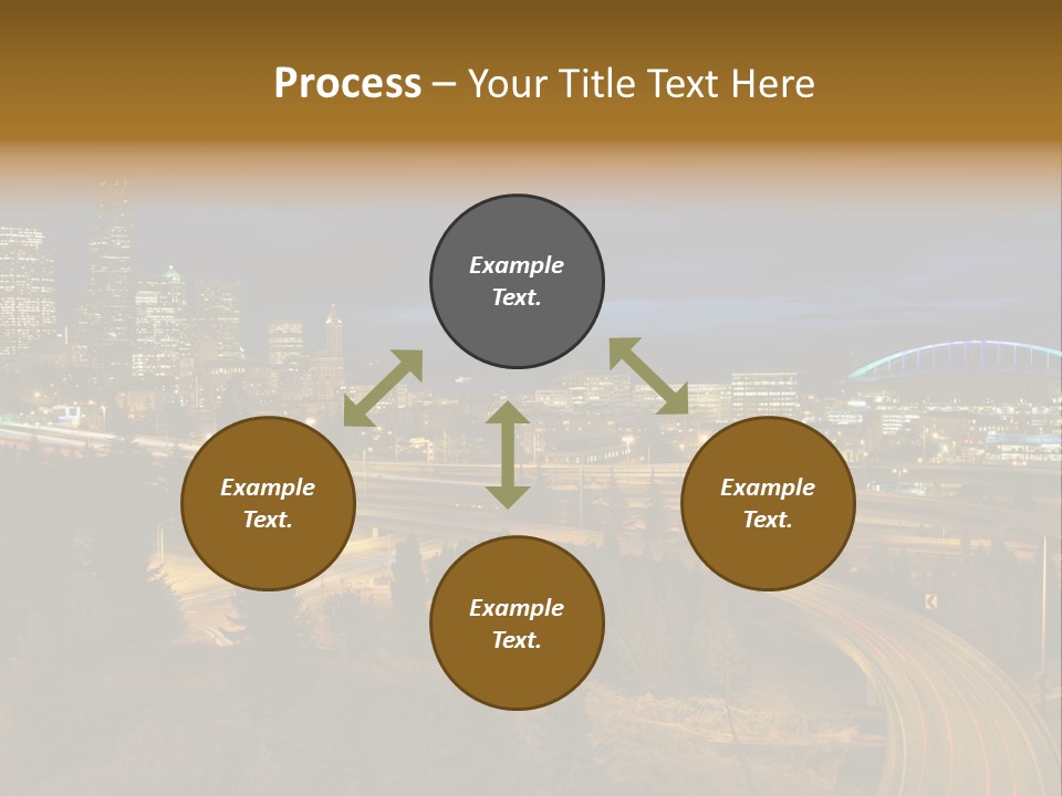 Skyline Sky Hour PowerPoint Template