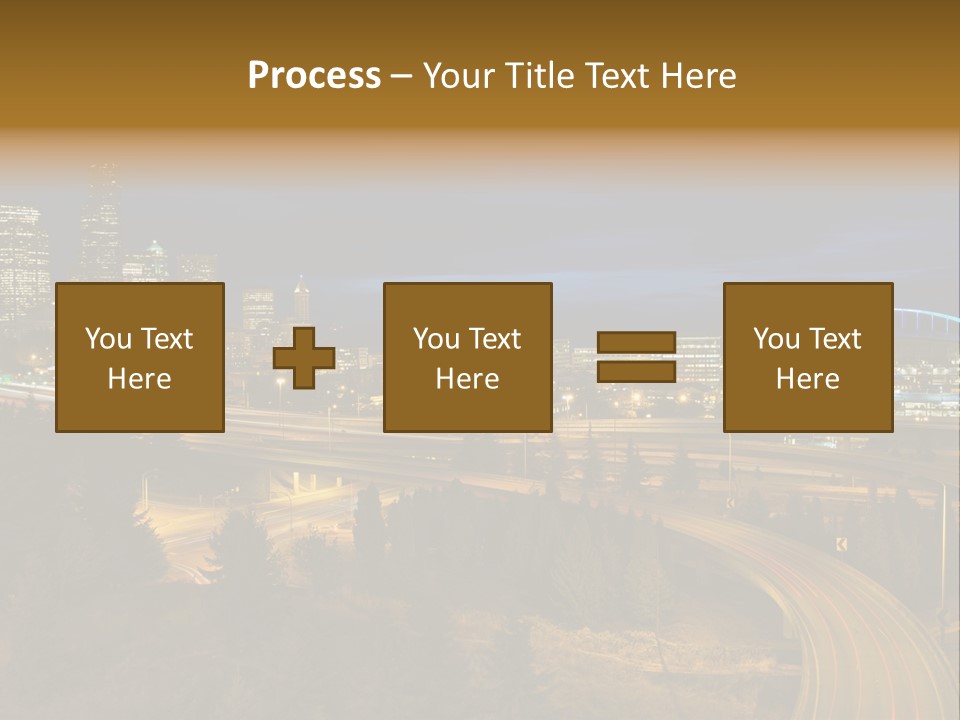 Skyline Sky Hour PowerPoint Template