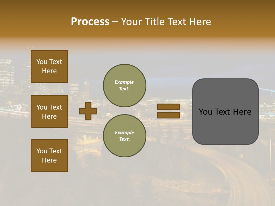 Skyline Sky Hour PowerPoint Template
