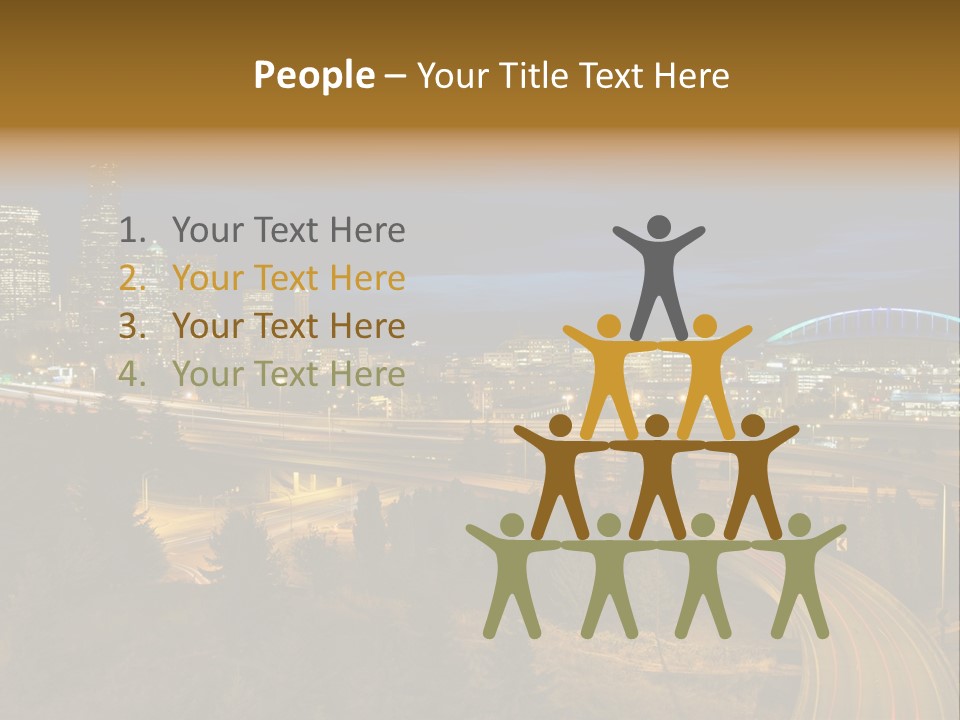 Skyline Sky Hour PowerPoint Template