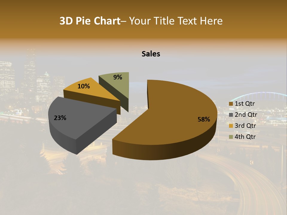 Skyline Sky Hour PowerPoint Template