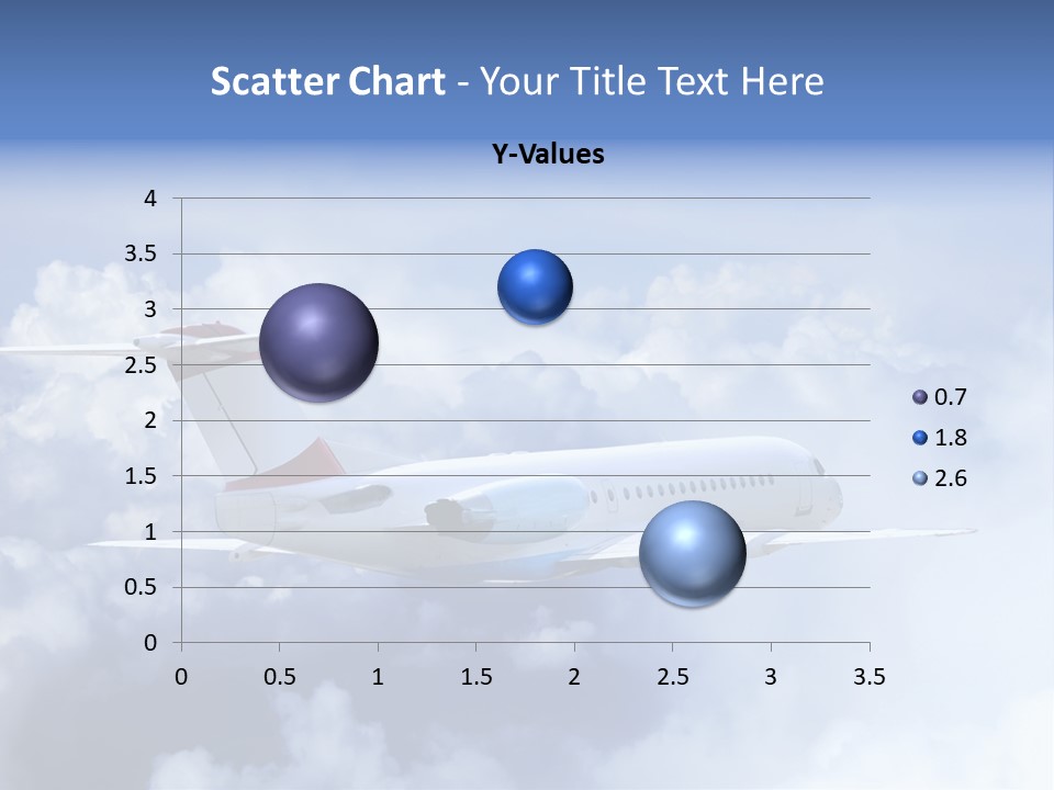 Plane Land Transportation PowerPoint Template