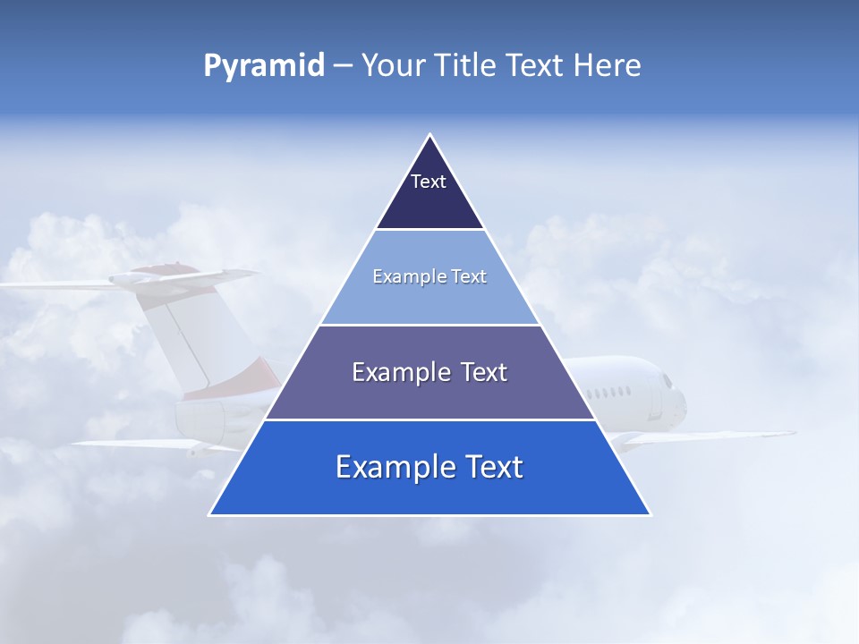 Plane Land Transportation PowerPoint Template