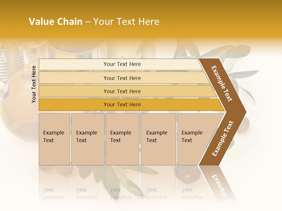 Fruit Glass Olive PowerPoint Template