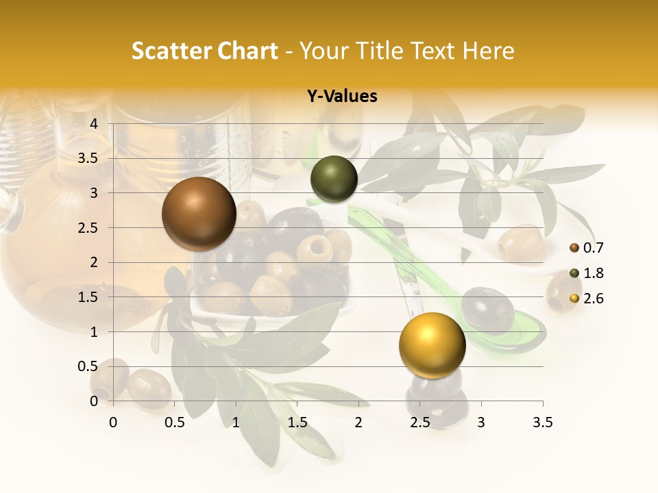 Fruit Glass Olive PowerPoint Template