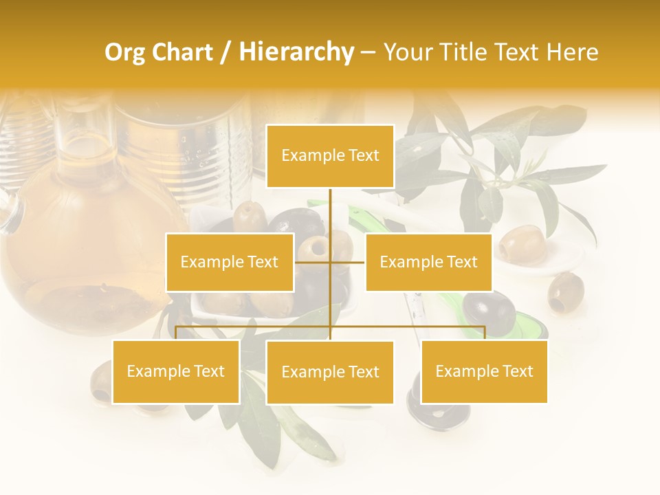 Fruit Glass Olive PowerPoint Template
