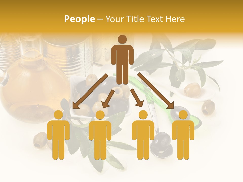 Fruit Glass Olive PowerPoint Template