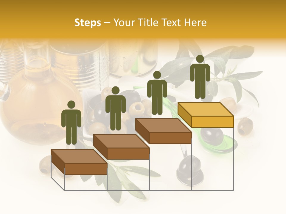 Fruit Glass Olive PowerPoint Template