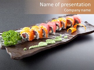 Meal Asian Oriental PowerPoint Template