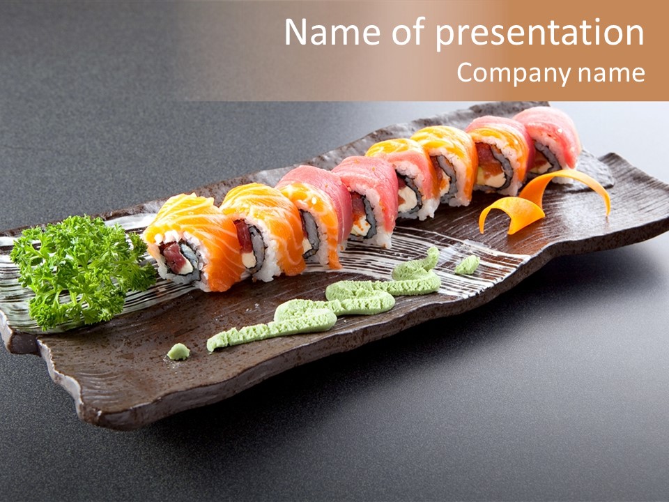 Meal Asian Oriental PowerPoint Template