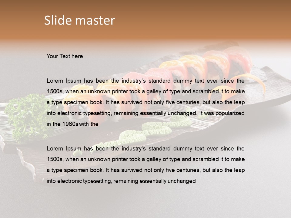 Meal Asian Oriental PowerPoint Template