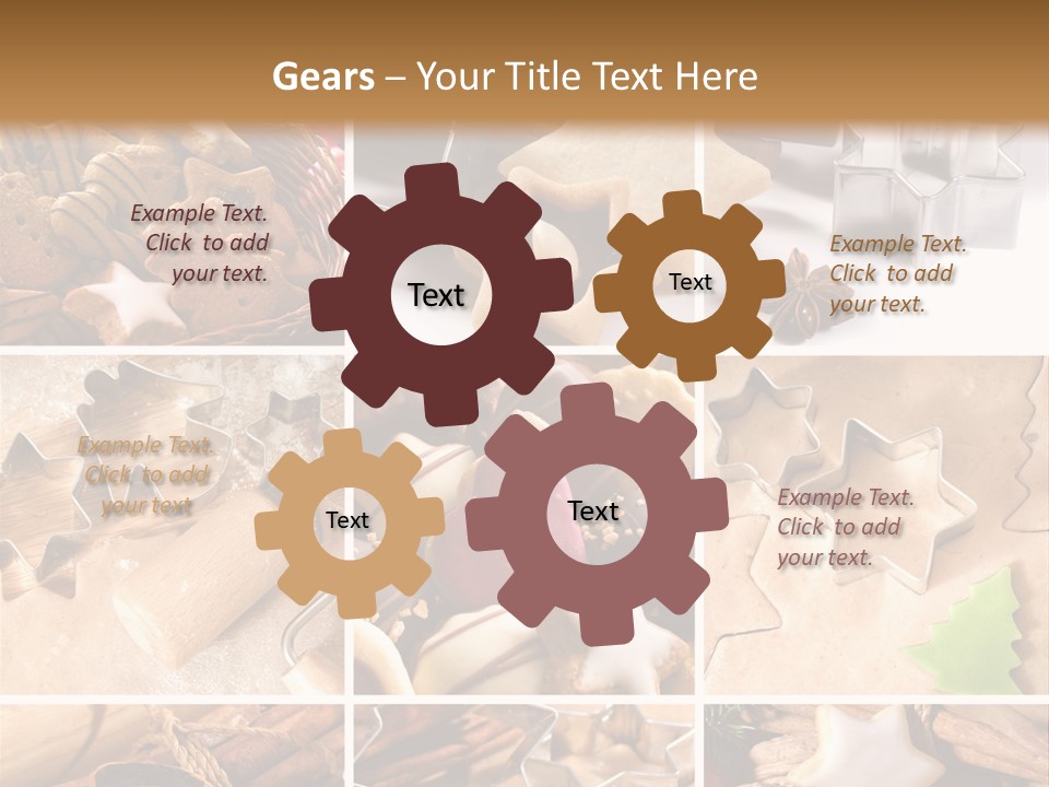Courts Columbia Law PowerPoint Template