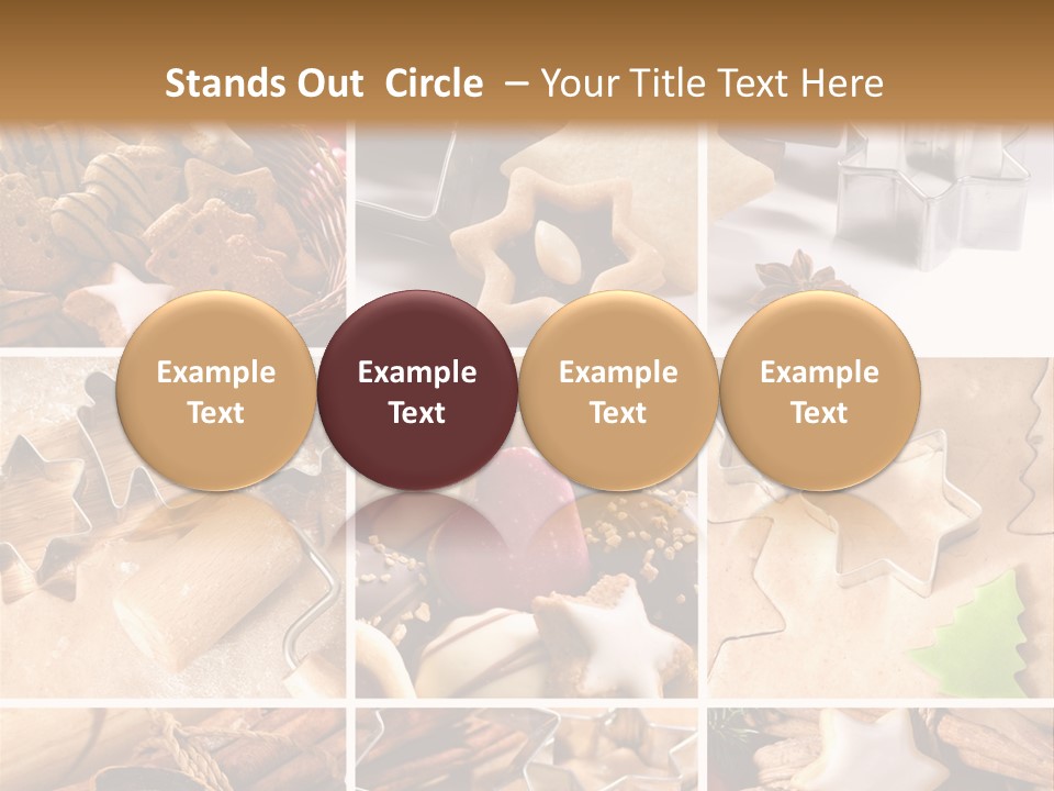 Courts Columbia Law PowerPoint Template