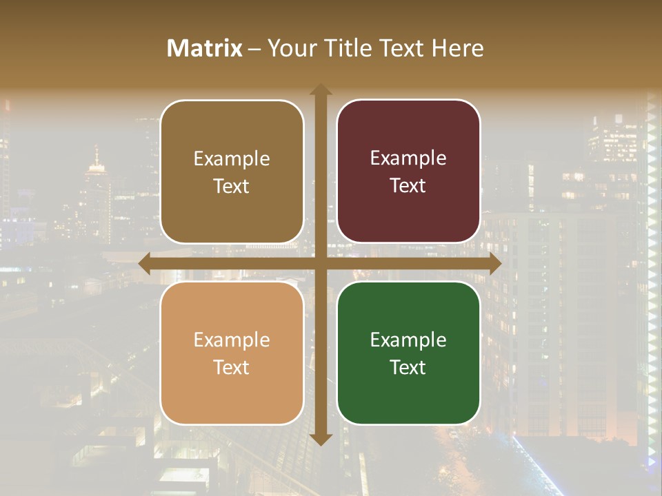 Courts Columbia Law PowerPoint Template