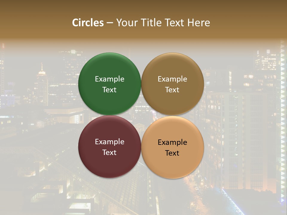 Courts Columbia Law PowerPoint Template