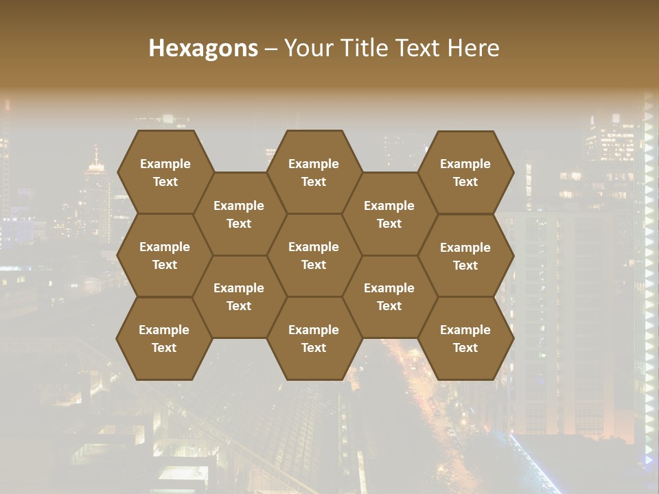 Courts Columbia Law PowerPoint Template