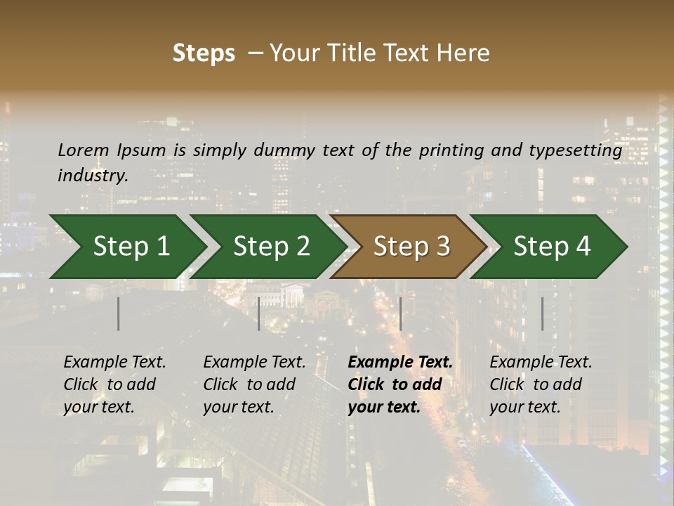 Courts Columbia Law PowerPoint Template