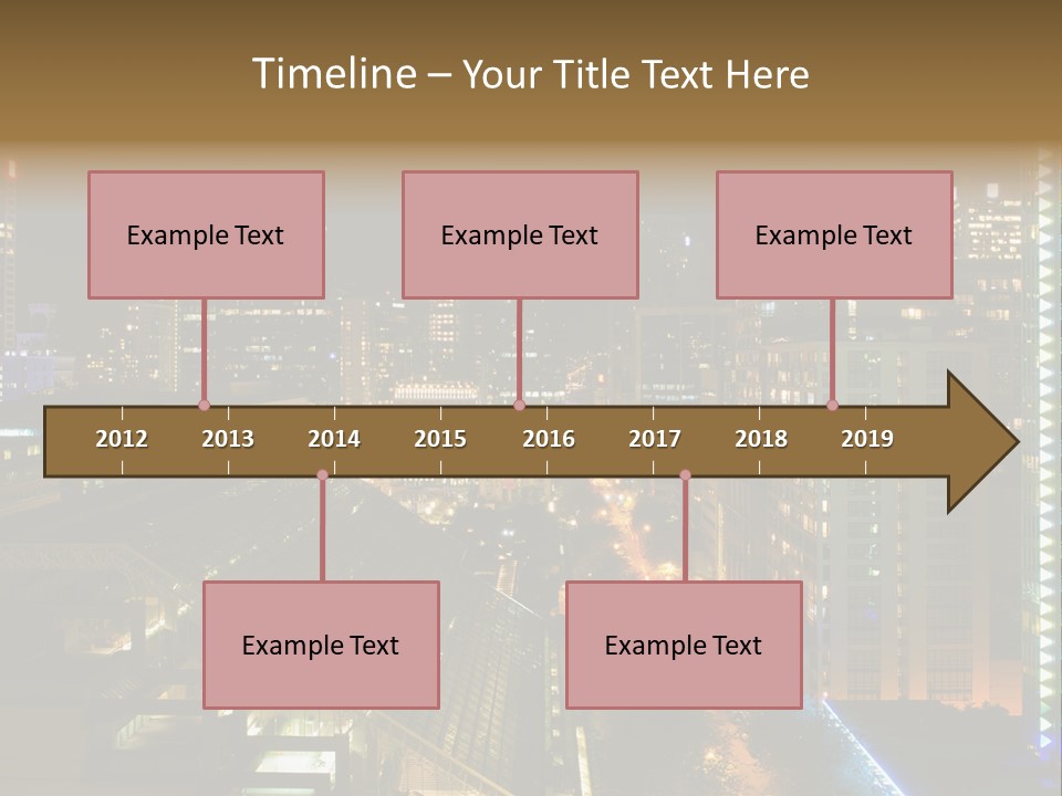 Courts Columbia Law PowerPoint Template