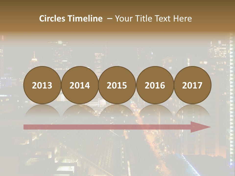 Courts Columbia Law PowerPoint Template