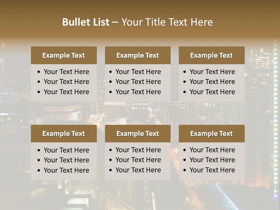 Courts Columbia Law PowerPoint Template