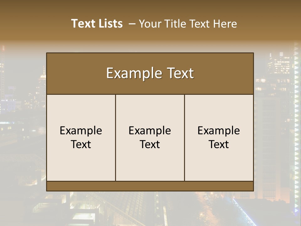 Courts Columbia Law PowerPoint Template