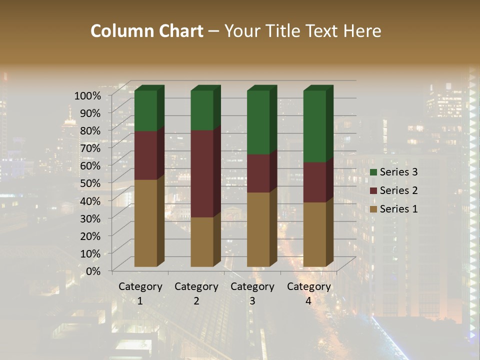 Courts Columbia Law PowerPoint Template
