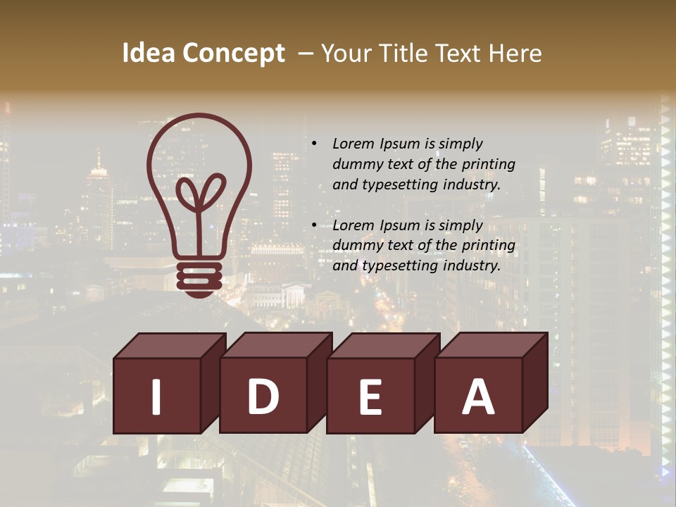 Courts Columbia Law PowerPoint Template