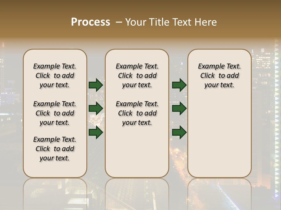 Courts Columbia Law PowerPoint Template