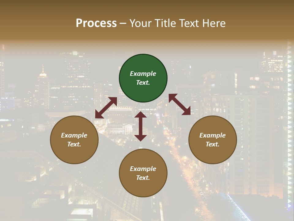 Courts Columbia Law PowerPoint Template