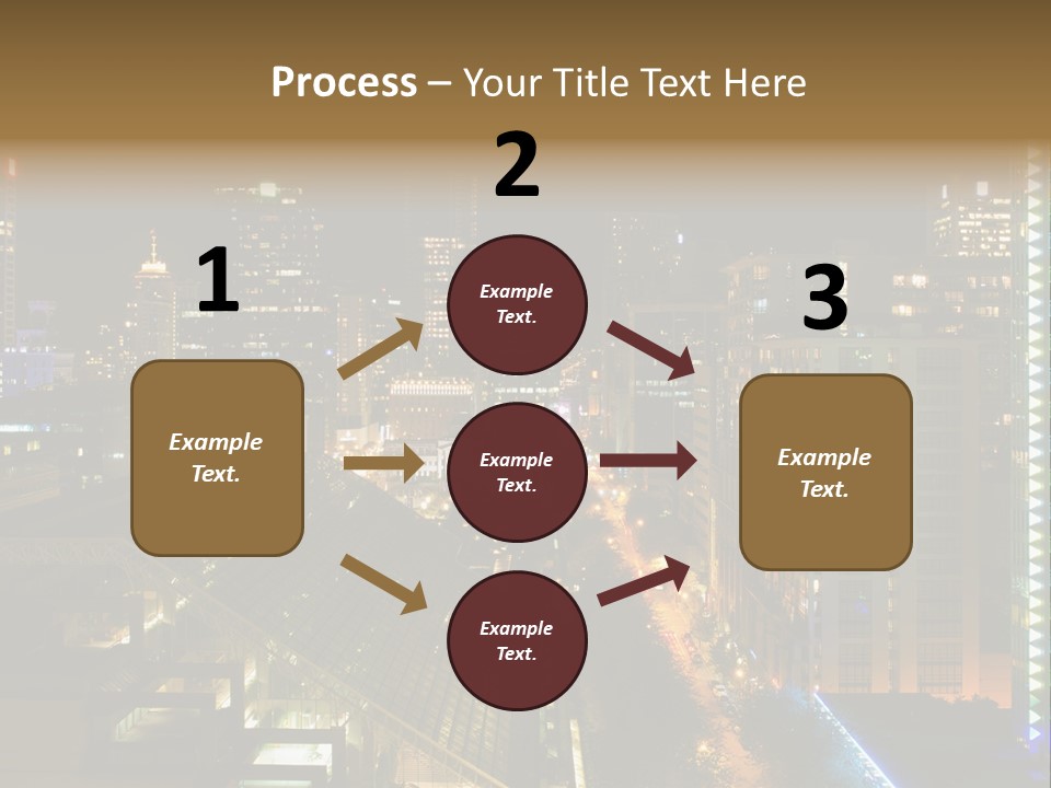 Courts Columbia Law PowerPoint Template