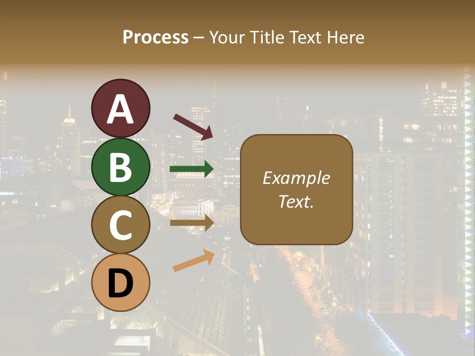 Courts Columbia Law PowerPoint Template