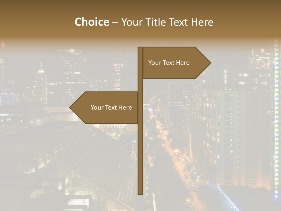 Courts Columbia Law PowerPoint Template
