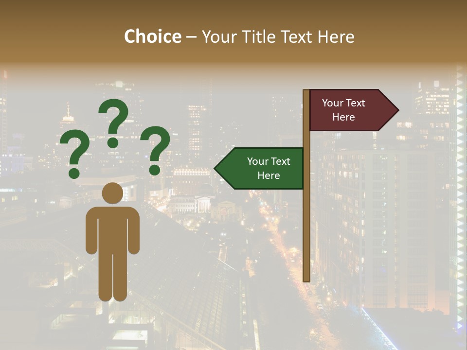 Courts Columbia Law PowerPoint Template