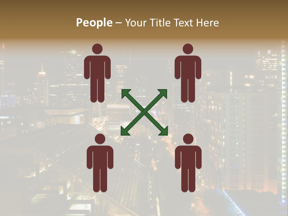 Courts Columbia Law PowerPoint Template