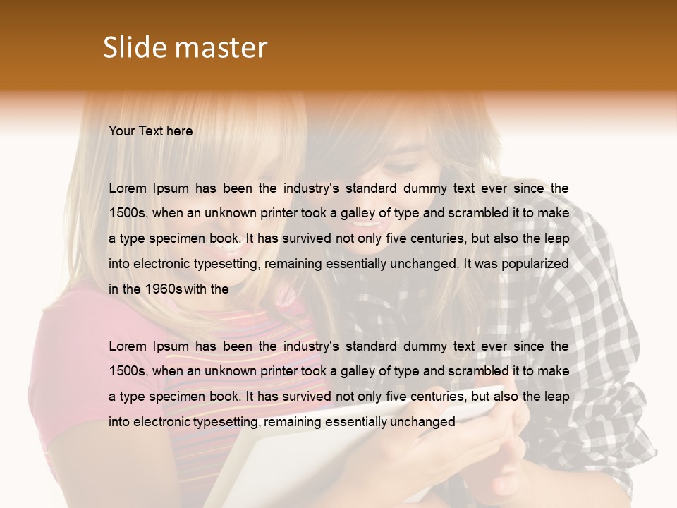 Networks Young Lifestyle PowerPoint Template