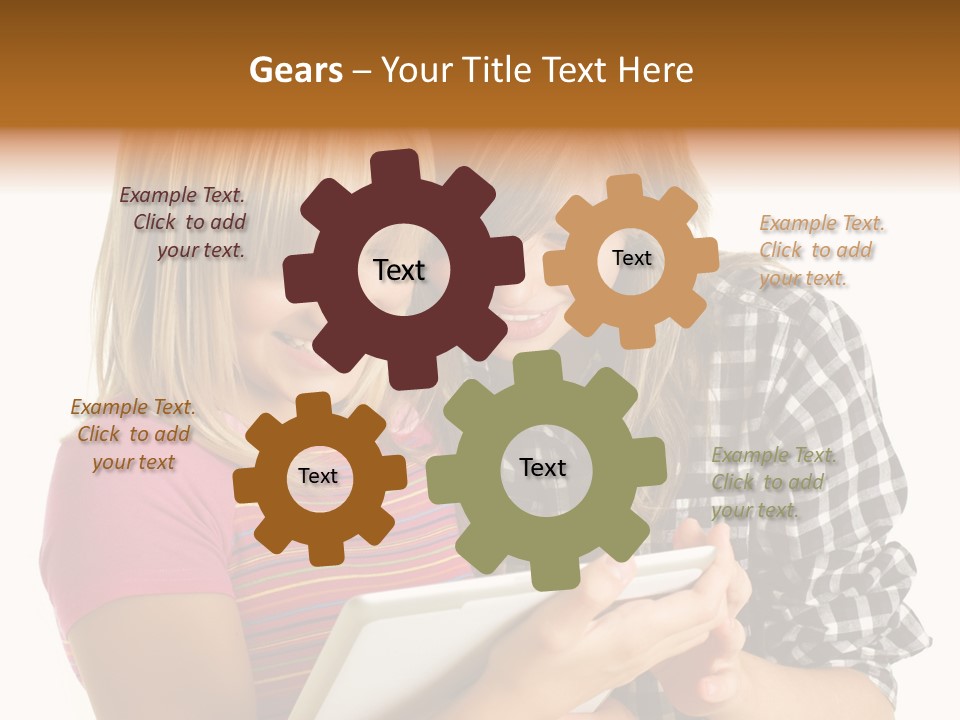 Networks Young Lifestyle PowerPoint Template