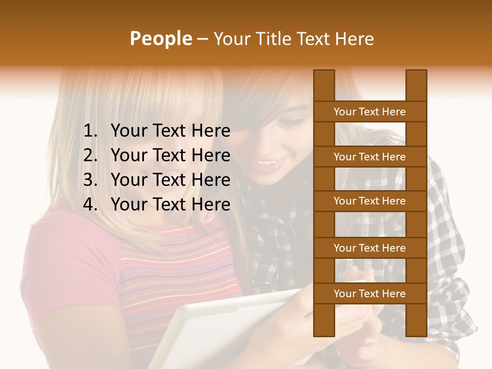 Networks Young Lifestyle PowerPoint Template