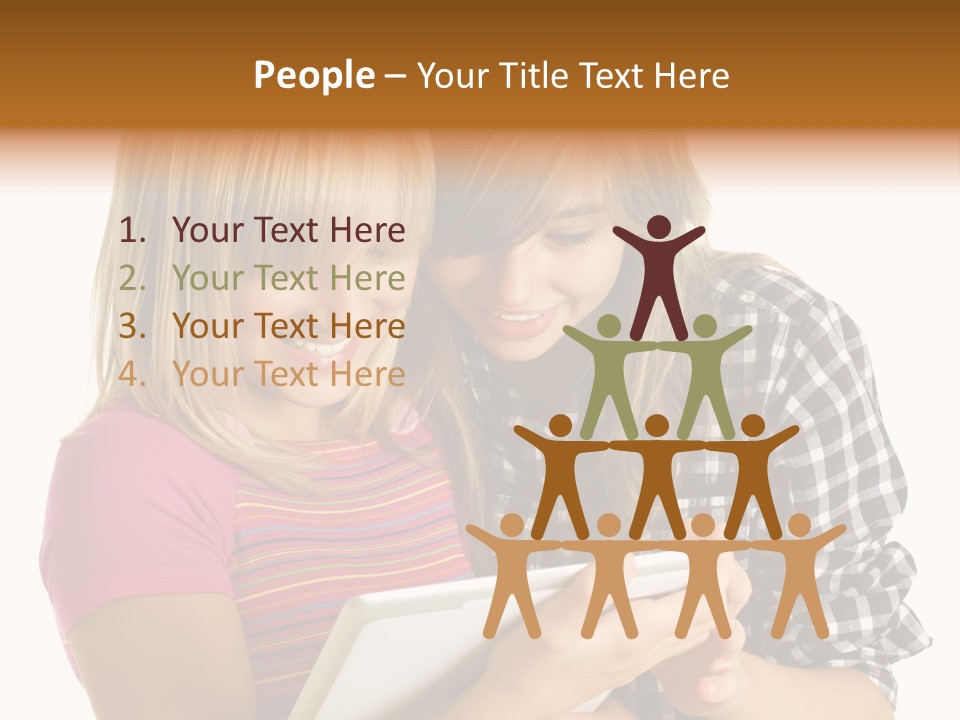 Networks Young Lifestyle PowerPoint Template