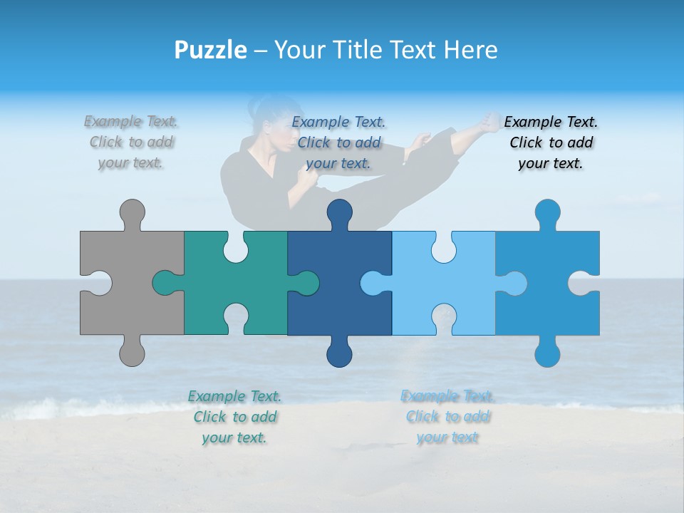 Beach Physical Songahm PowerPoint Template