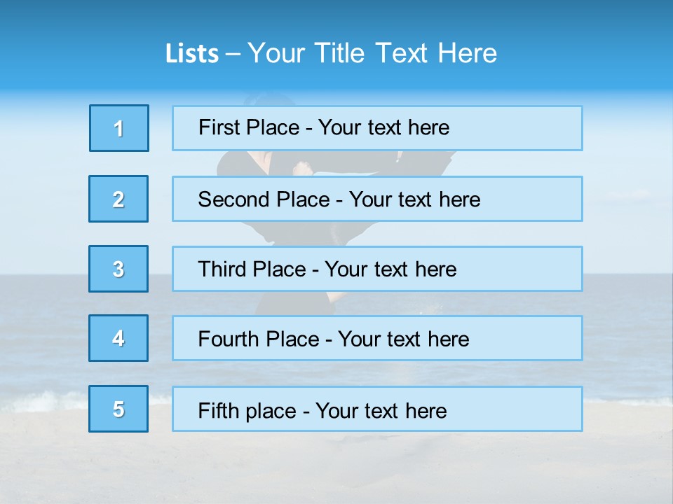 Beach Physical Songahm PowerPoint Template