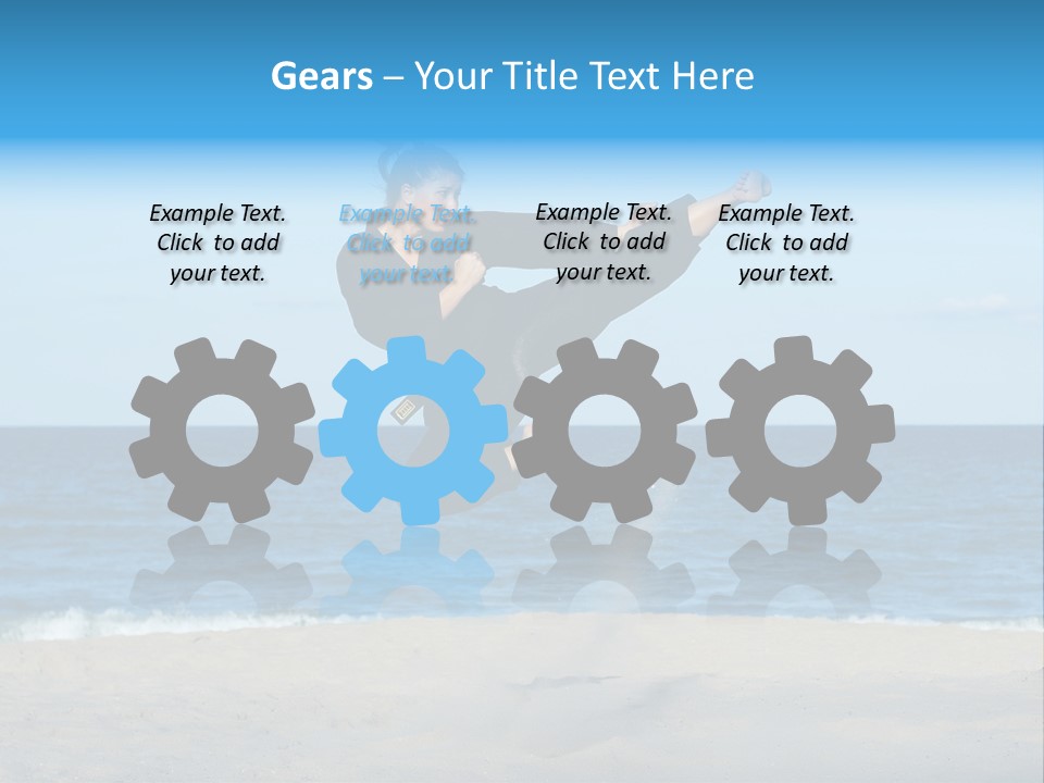 Beach Physical Songahm PowerPoint Template