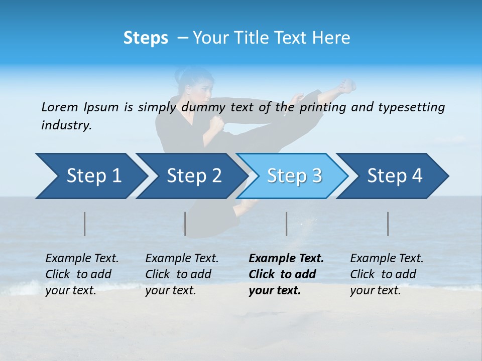 Beach Physical Songahm PowerPoint Template