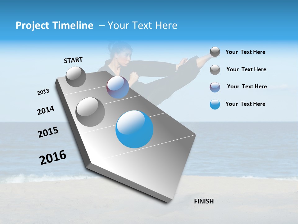 Beach Physical Songahm PowerPoint Template