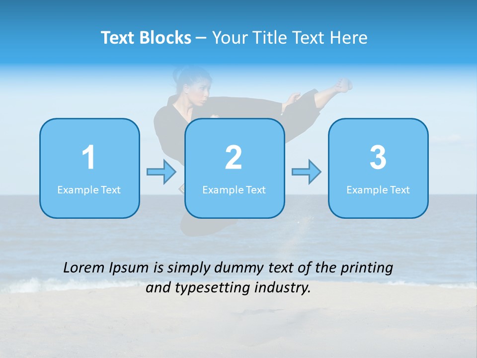 Beach Physical Songahm PowerPoint Template