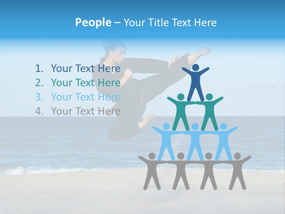 Beach Physical Songahm PowerPoint Template