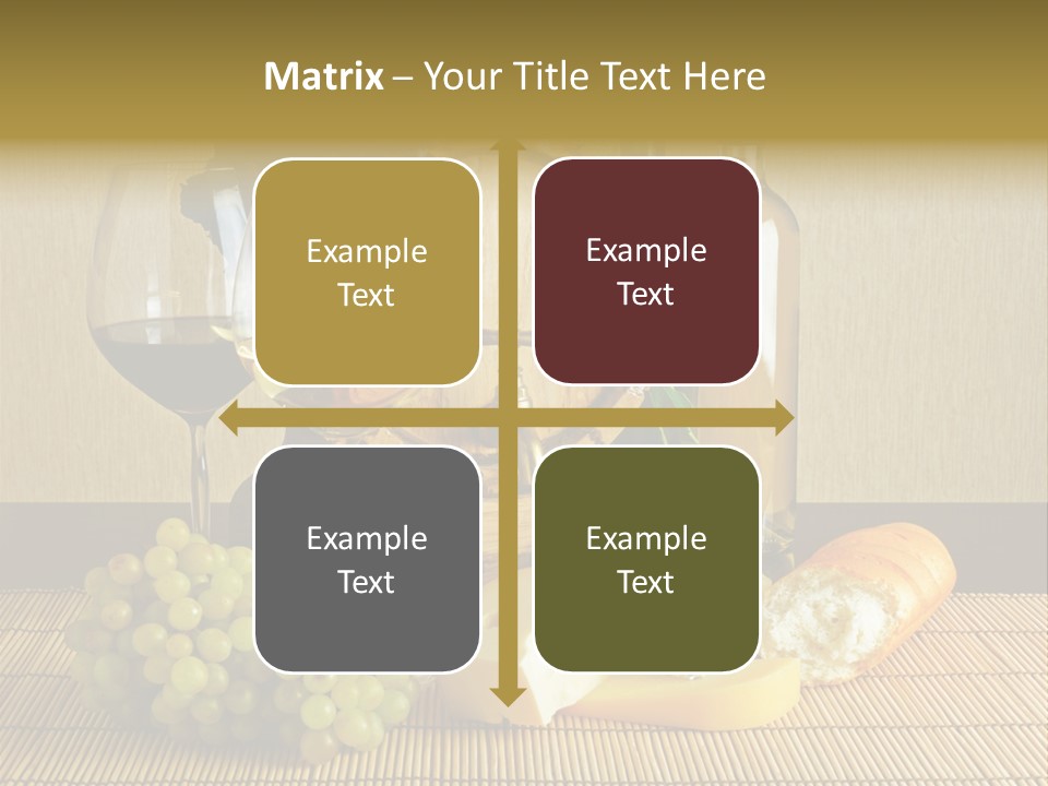 Beverage Luxury Yellow PowerPoint Template